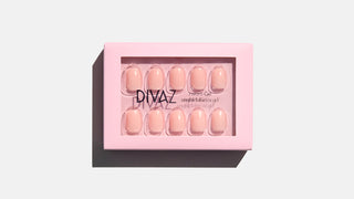 Pink Pearl, set de unghii false press-on cu aspect de gel