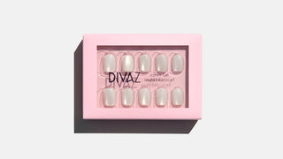 Pearl, set de unghii false press-on cu aspect de gel
