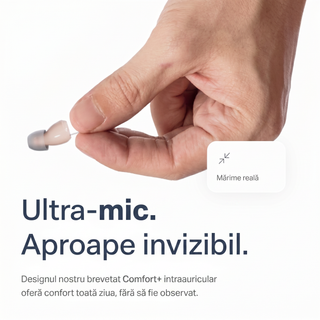 Aparat auditiv Atom One – Reîncărcabil & Discret