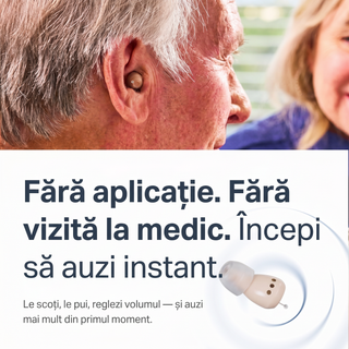 Aparat auditiv Atom One – Reîncărcabil & Discret