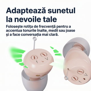 Aparat auditiv Atom One – Reîncărcabil & Discret
