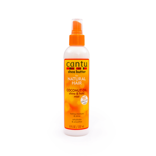 Cantu – Coconut Oil Shine & Hold Mist spray stralucire si fixare 237 ml