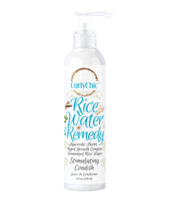 CurlyChic – Rice Water Remedy balsam fara clatire 239 ml